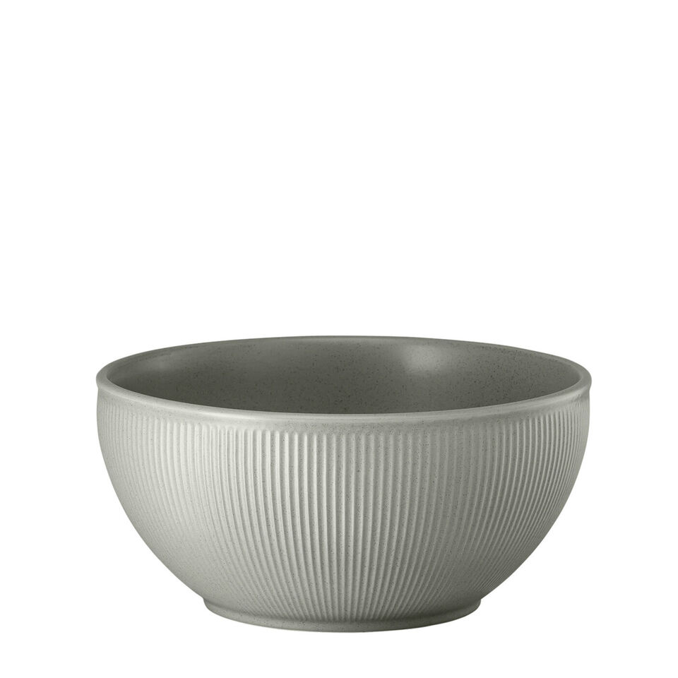 Thomas Clay Smoke Bowl Dark grey salad bowl