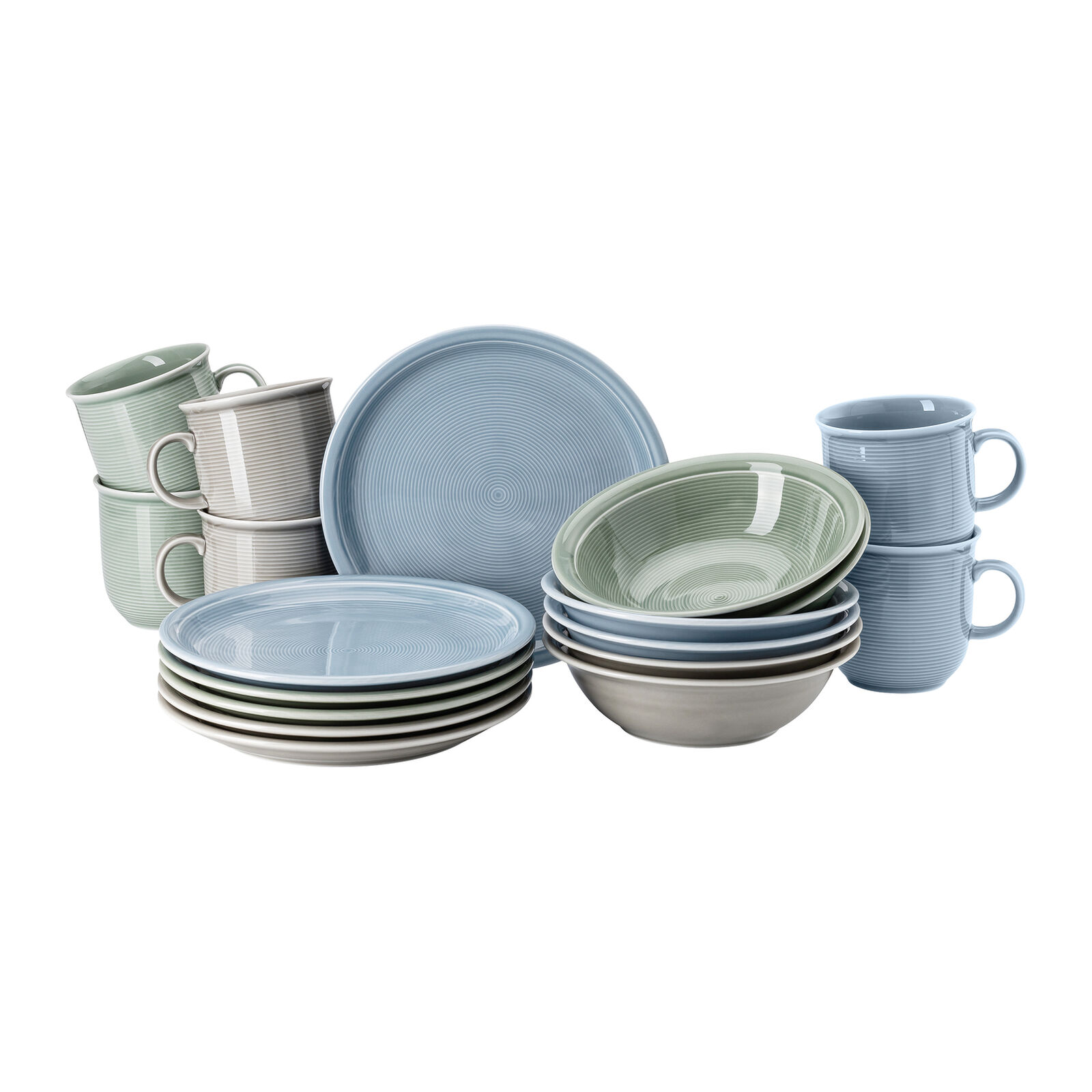 Breakfast set 18 pcs. image number null