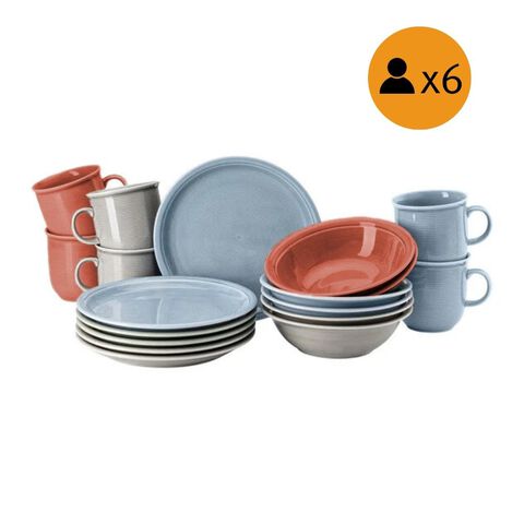 18-Piece Scandinavian-Inspired Breakfast Set