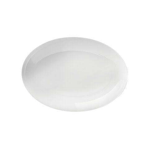 Platte 27 cm oval tief