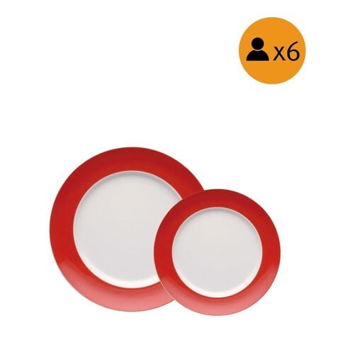 12-Piece Modern Dinnerware Set