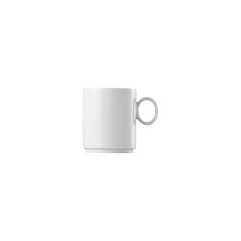 Mug with handle large stackable