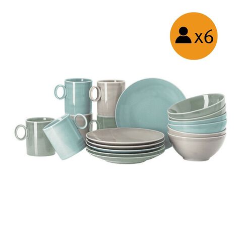 18-Piece Scandinavian-Inspired Breakfast Set