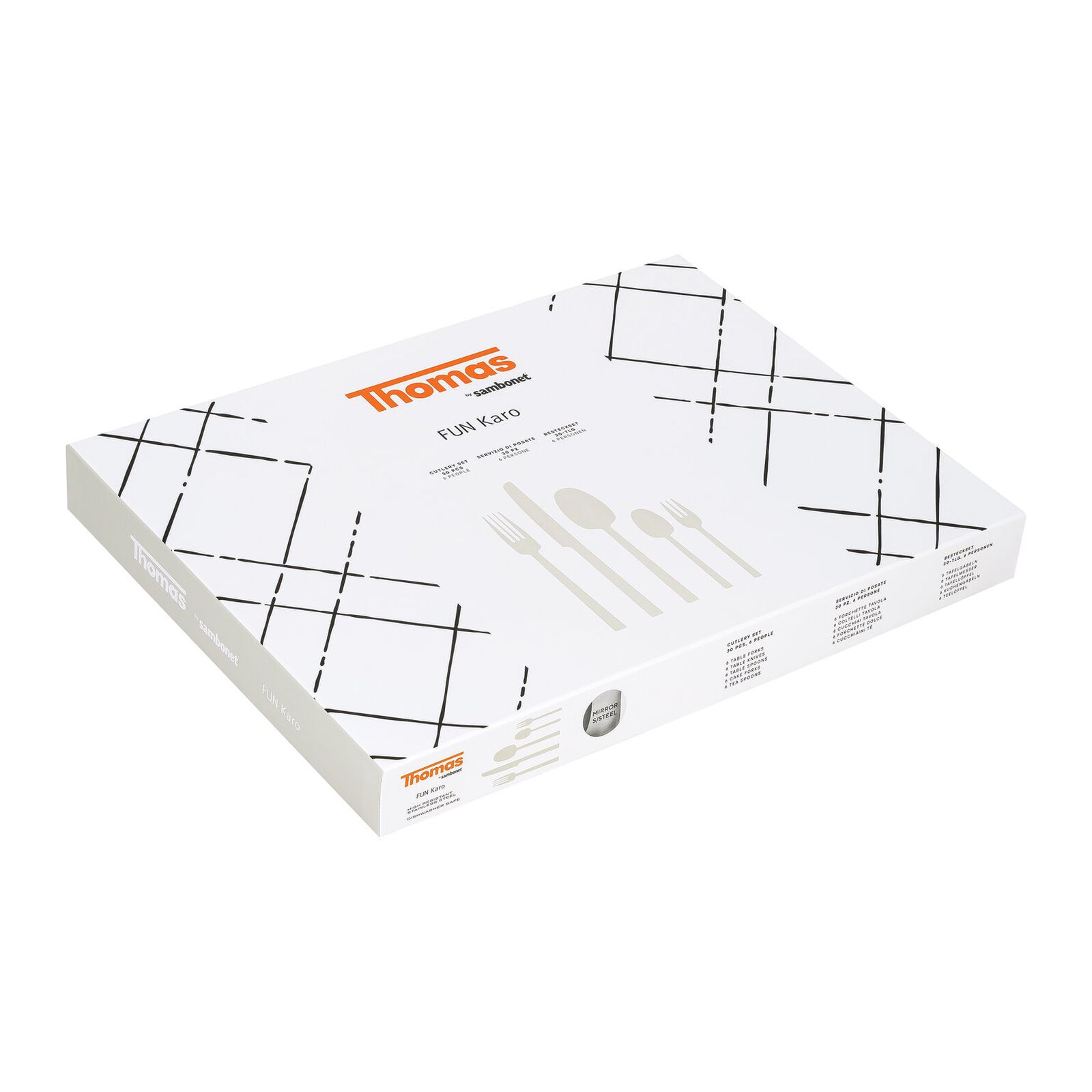 Cutlery set 30 pcs., s.h. image number null
