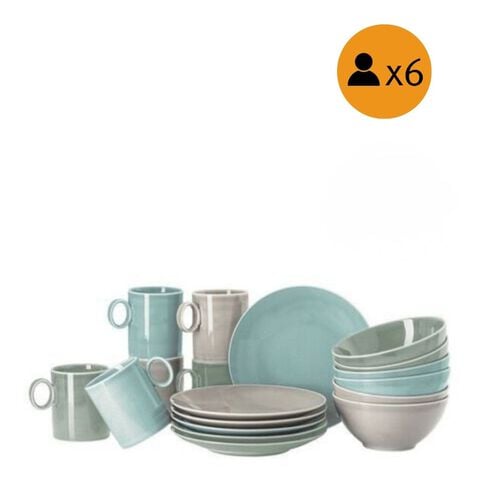 Fr&uuml;hst&uuml;cksset 18-teilig skandinavisch inspiriert