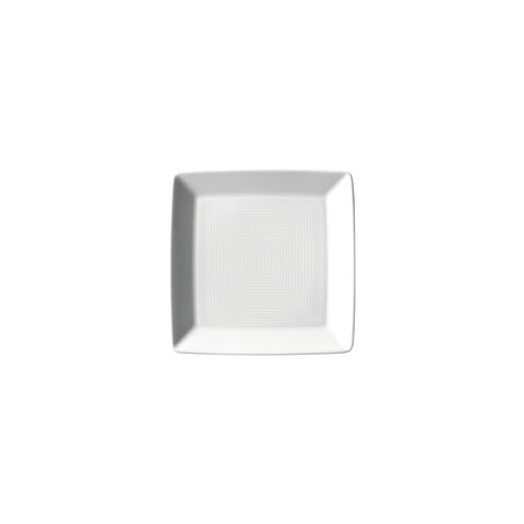 Dish 13 cm square flat