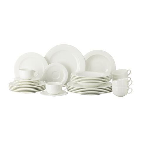 Tafelservice 30-tlg., Geschirrset f&uuml;r 6 Personen
