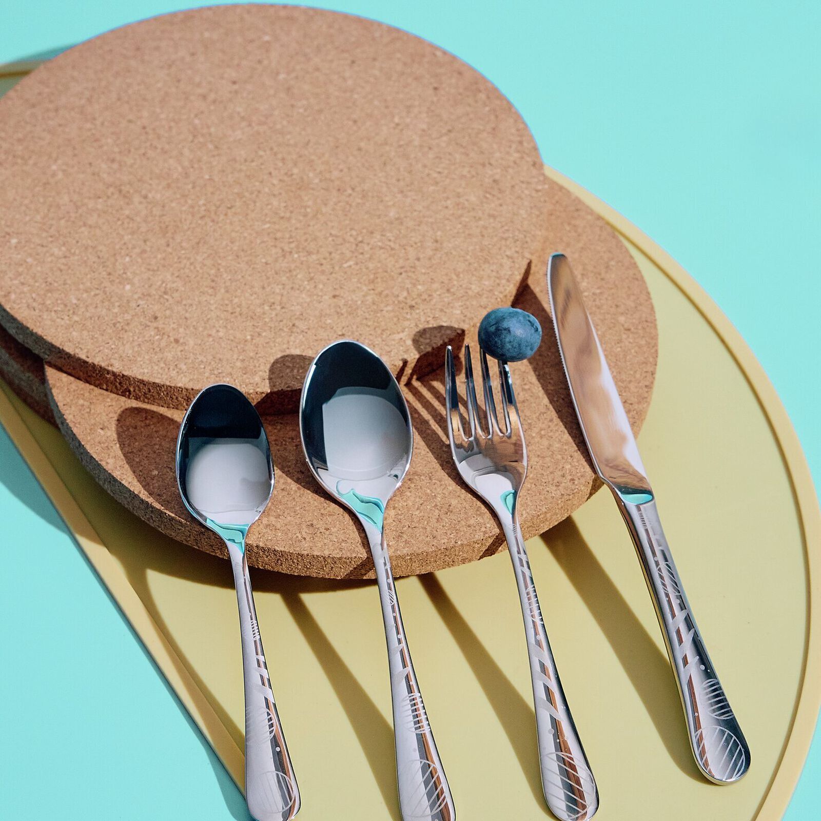 Kids cutlery set 4 pcs. image number null