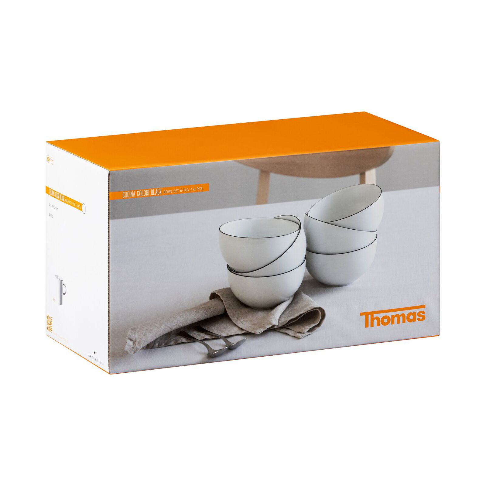 Bowl set 6 pcs. in gift box image number null