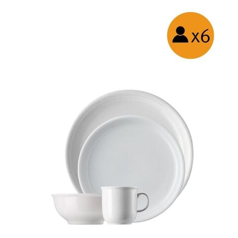 Set da colazione moderno 24 pezzi