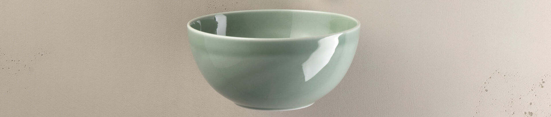 Thomas Trend Colour Moss Green Bowl – 17 Cm, Porzellan, Zeitloses Design